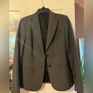 Theory grey blazer and black blazer